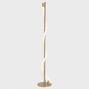 Торшер Lussole River LSP-0651 цвет плафона/подвески Белый, цвет арматуры Золото