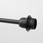 Торшер с полкой Lussole Prairie LSP-0653 цвет плафона/подвески Белый, цвет арматуры Коричневый-5