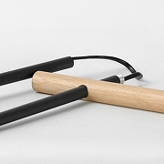 Торшер Lussole Weston LSP-0655 цвет плафона/подвески Черный, цвет арматуры Коричневый, Черный-4