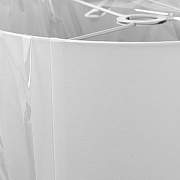 Торшер Lussole Weston LSP-0656 цвет плафона/подвески Белый, цвет арматуры Белый, Коричневый-1