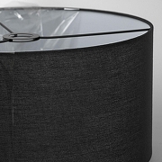 Торшер Lussole Prairie LSP-0658 цвет плафона/подвески Черный, цвет арматуры Коричневый, Черный-6