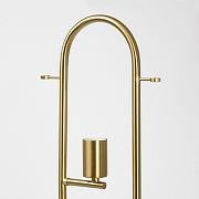 Настольная лампа Lussole Hendry LSP-0664 цвет плафона/подвески Белый, цвет арматуры Белый, Золото-4