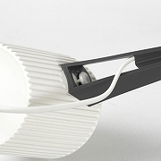 Настольная лампа офисная Lussole Union LSP-0673 цвет плафона/подвески Белый, цвет арматуры Коричневый-3