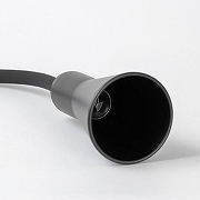 Настольная лампа офисная Lussole Escambia LSP-0716 цвет плафона/подвески Черный, цвет арматуры Черный-1