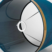 Торшер LGO LSP-0830 цвет плафона/подвески Синий, цвет арматуры Золото-2