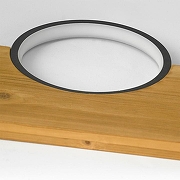 Торшер Lussole Modesto LSP-0905 цвет плафона/подвески Белый, Черный, цвет арматуры Коричневый, Черный-2