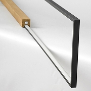 Торшер Lussole Modesto LSP-0906 цвет плафона/подвески Белый, Черный, цвет арматуры Коричневый, Черный-1