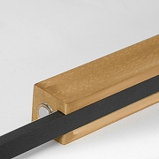 Торшер Lussole Modesto LSP-0906 цвет плафона/подвески Белый, Черный, цвет арматуры Коричневый, Черный-3