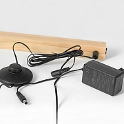 Торшер Lussole Modesto LSP-0907 цвет плафона/подвески Белый, Коричневый, цвет арматуры Черный-3