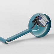 Торшер Lussole Boise LSP-0915 цвет плафона/подвески Синий, цвет арматуры Белый, Синий-4