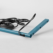 Торшер Lussole Boise LSP-0915 цвет плафона/подвески Синий, цвет арматуры Белый, Синий-5