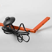 Торшер Lussole Boise LSP-0916 цвет плафона/подвески Оранжевый, цвет арматуры Белый, Оранжевый-4