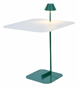 Торшер Lussole Boise LSP-0917 цвет плафона/подвески Зеленый, цвет арматуры Белый, Зеленый