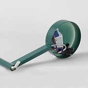 Торшер Lussole Boise LSP-0917 цвет плафона/подвески Зеленый, цвет арматуры Белый, Зеленый-4