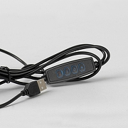 Торшер Lussole Amador LSP-0918 цвет плафона/подвески Черный, цвет арматуры Черный-4