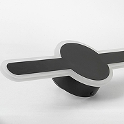 Бра Lussole Bridgeport LSP-0923 цвет плафона/подвески Белый, Черный, цвет арматуры Черный-3