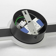 Бра Lussole Bridgeport LSP-0924 цвет плафона/подвески Белый, Черный, цвет арматуры Черный-4