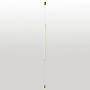 Светильник на растяжке Lussole Gilmer LSP-0931 цвет плафона/подвески Белый, Золото, цвет арматуры Золото