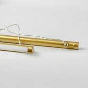 Подвесной светильник Lussole Gilmer LSP-0935 цвет плафона/подвески Белый, Золото, цвет арматуры Золото-2