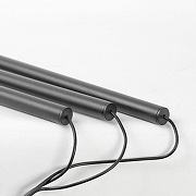 Подвесной светильник Lussole Gilmer LSP-0936 цвет плафона/подвески Белый, Черный, цвет арматуры Черный-2