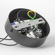 Подвесной светильник Lussole Gilmer LSP-0936 цвет плафона/подвески Белый, Черный, цвет арматуры Черный-4