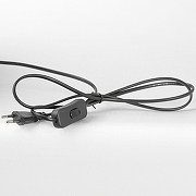 Настольная лампа Lussole MIDLAND LSP-0940 цвет плафона/подвески Белый, цвет арматуры Коричневый-5