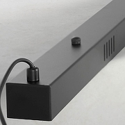 Подвесной светильник Lussole LSP-700 LSP-7000 цвет плафона/подвески Прозрачный, Хром, цвет арматуры Черный-5