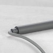 Подвесной светильник Lussole LSP-7002 LSP-7004 цвет плафона/подвески Серый, цвет арматуры Серый-3