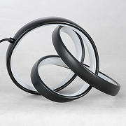 Подвесной светильник Lussole Aberdeen LSP-7007 цвет плафона/подвески Белый, Черный, цвет арматуры Черный-2