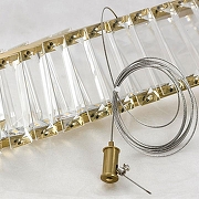 Подвесной светильник Lussole Centennial LSP-7025 цвет плафона/подвески Золото, цвет арматуры Желтый-2