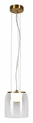 Подвесной светильник Lussole Dearborn LSP-7060 цвет плафона/подвески Прозрачный, цвет арматуры Бронза-1