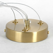 Подвесной светильник Lussole Dearborn LSP-7060 цвет плафона/подвески Прозрачный, цвет арматуры Бронза-4