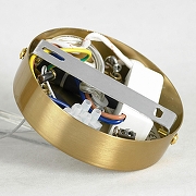 Подвесной светильник Lussole Dearborn LSP-7062 цвет плафона/подвески Прозрачный, цвет арматуры Бронза-5