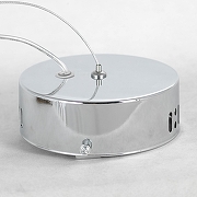 Подвесной светильник Lussole Enterprise LSP-7063 цвет плафона/подвески Прозрачный, цвет арматуры Хром-4