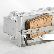 Накладной светильник Lussole Enterprise LSP-7065 цвет плафона/подвески Прозрачный, цвет арматуры Хром-2