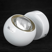 Бра Lussole Everett LSP-7076 цвет плафона/подвески Белый, Прозрачный, цвет арматуры Белый-3