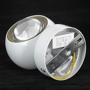 Бра Lussole Everett LSP-7076 цвет плафона/подвески Белый, Прозрачный, цвет арматуры Белый-4