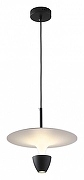 Подвесной светильник Lussole Irvine LSP-7079 цвет плафона/подвески Белый, Черный, цвет арматуры Черный-1