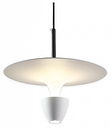 Подвесной светильник Lussole Irvine LSP-7080 цвет плафона/подвески Белый, цвет арматуры Черный