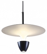 Подвесной светильник Lussole Irvine LSP-7081 цвет плафона/подвески Белый, Синий, Черный, цвет арматуры Черный