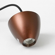 Подвесной светильник Lussole Irvine LSP-7082 цвет плафона/подвески Белый, Красный, Черный, цвет арматуры Черный-2