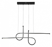 Подвесной светильник Lussole Aberdeen LSP-7083 цвет плафона/подвески Белый, Черный, цвет арматуры Черный-1