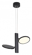 Подвесной светильник Lussole Aberdeen LSP-7084 цвет плафона/подвески Белый, Черный, цвет арматуры Черный-1