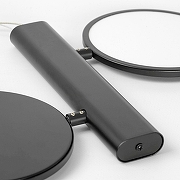 Подвесной светильник Lussole Aberdeen LSP-7084 цвет плафона/подвески Белый, Черный, цвет арматуры Черный-3