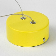 Подвесной светильник Lussole Aberdeen LSP-7086 цвет плафона/подвески Белый, Желтый, цвет арматуры Желтый-5