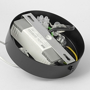 Подвесной светильник Lussole Lancaster LSP-7088 цвет плафона/подвески Прозрачный, цвет арматуры Черный-6