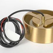 Подвесной светильник Lussole Lewisville LSP-7103 цвет плафона/подвески Белый, Бронза, цвет арматуры Бронза-3