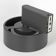 Бра Lussole Lewisville LSP-7104 цвет плафона/подвески Белый, Черный, цвет арматуры Черный-3