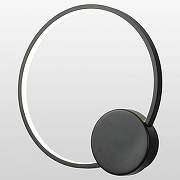 Бра Lussole Lowell LSP-7108 цвет плафона/подвески Белый, Черный, цвет арматуры Черный