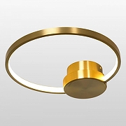 Бра Lussole Lowell LSP-7109 цвет плафона/подвески Белый, Черный, цвет арматуры Бронза-1